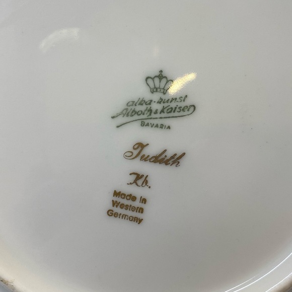 Alboth & Kaiser Alka Kunst Judith appetizer dish. - Picture 2 of 4